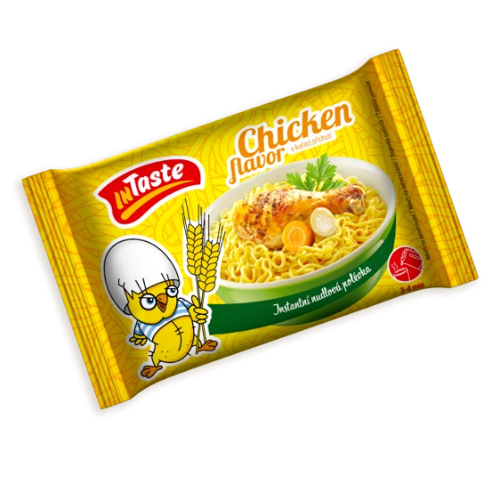 Instantní nudlová polévka Chicken Flavour s kuřecí příchutí