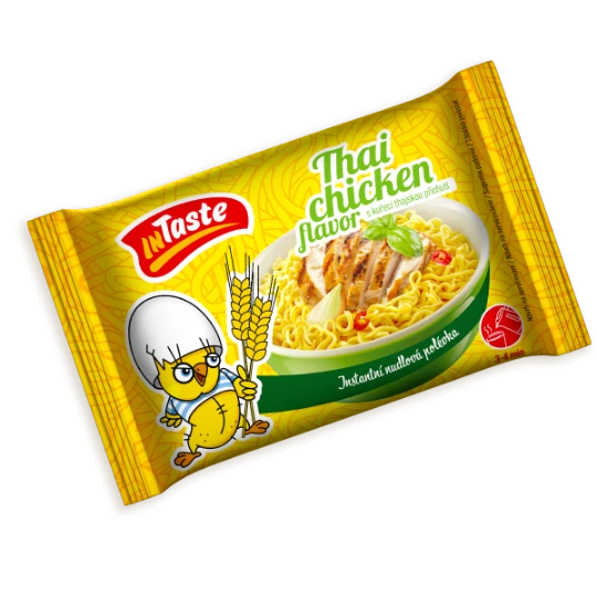 Instantní nudlová polévka Thai Chicken Flavour s kuřecí thajskou příchutí