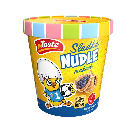 Instantní sladké nudle Makové 
