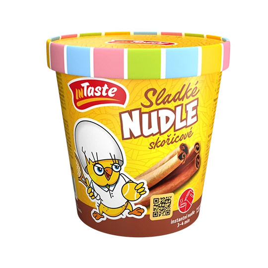Instantní sladké nudle Skořicové 